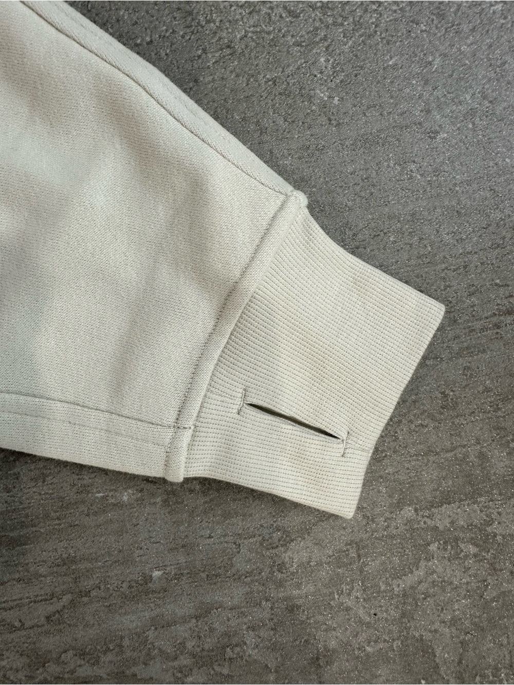lululemon athletica Cream Embossed Logo Crewneck Sweatshirt - Picture 4 of 5